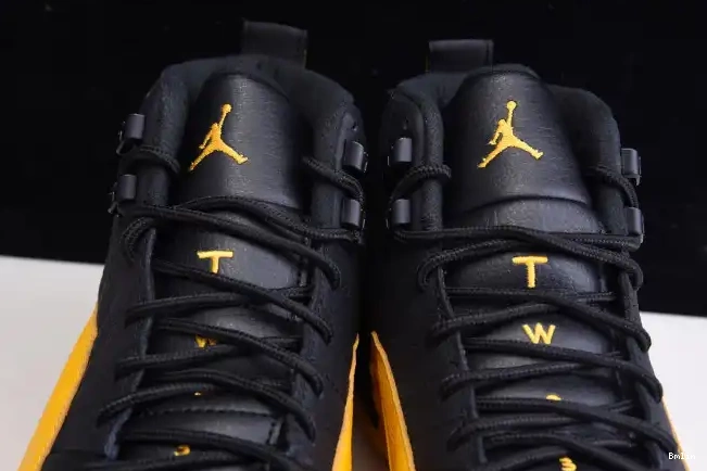 Bmlin Shoes 130690-070 University Retro Black Jordan Air 12 Gold 0508